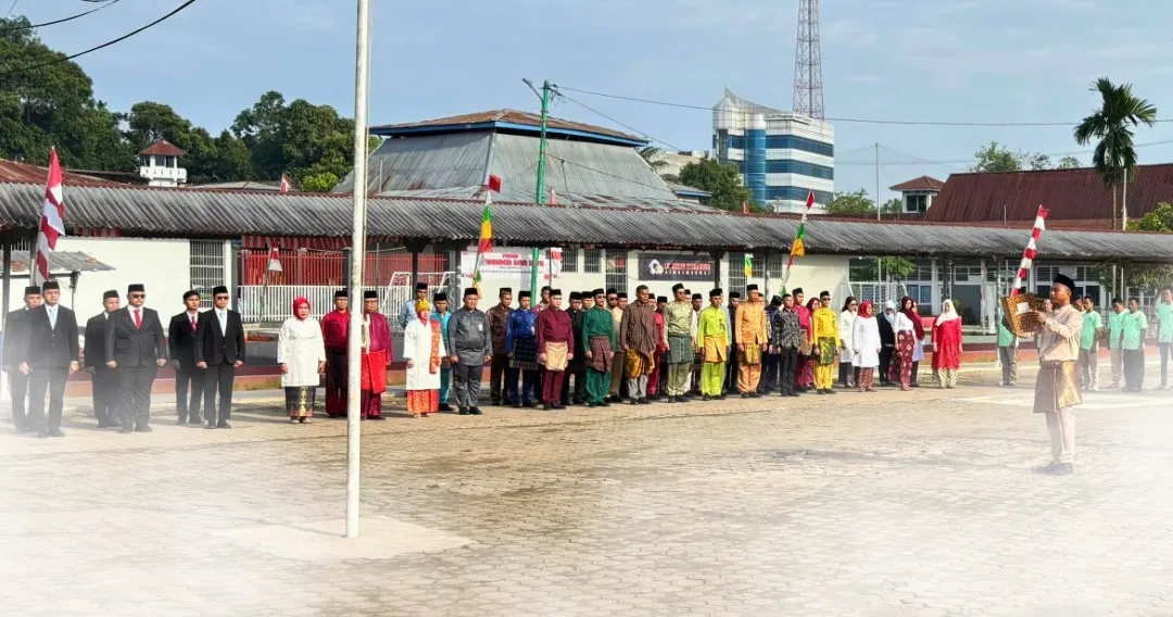 Lapas Jambi Gelar Upacara HUT ke-80 RI Penuh Semangat