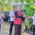 Lapas Jombang Tebar Ribuan Bibit Kelapa