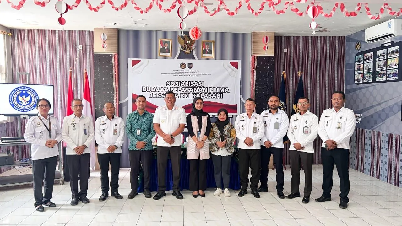 Pelayanan Prima: Lapas Kalabahi dan BRI Gelar Sosialisasi