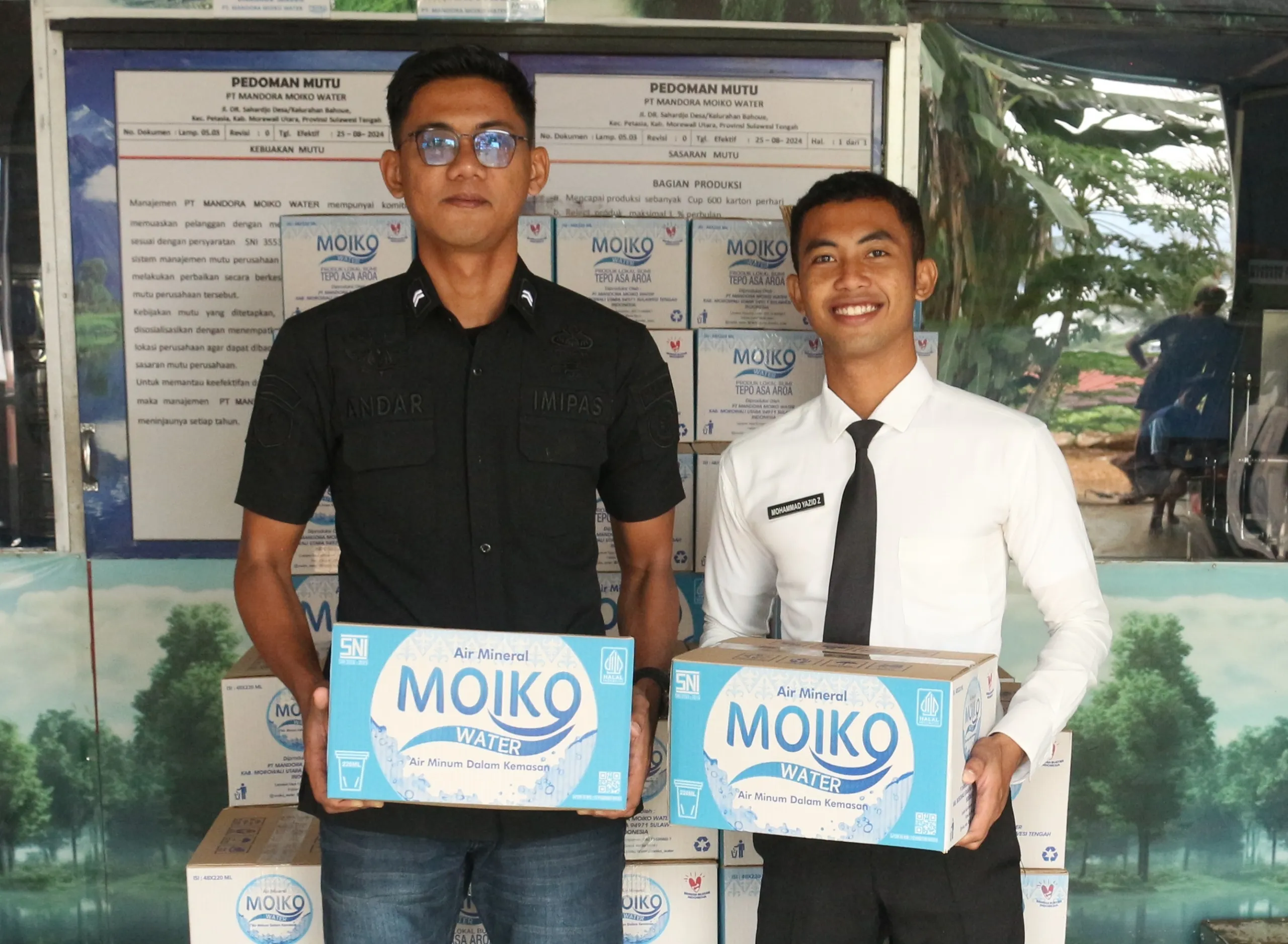 Lapas Kolonodale Berhasil Produksi 900 Dus Moiko Water Perhari