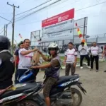 Lapas Muara Enim Bagikan Sembako Gratis ke Masyarakat Sekitar