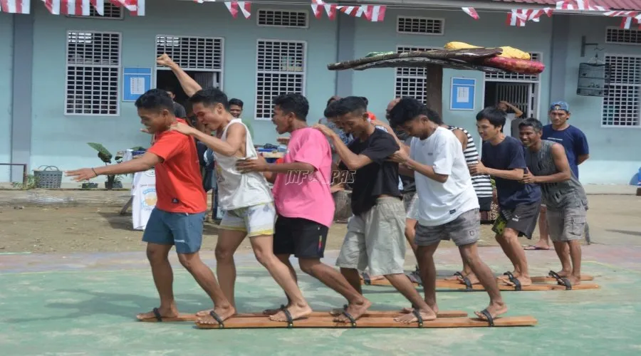 Lapas Muara Tebo Adakan Lomba Tradisional di HUT RI
