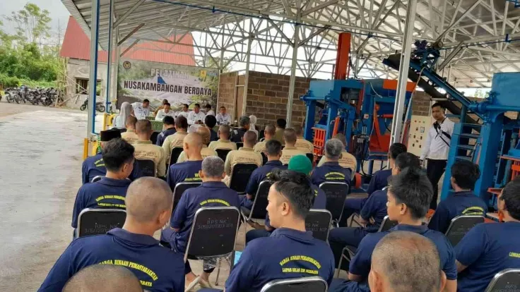 Lapas Nirbaya Gelar Pelatihan Pembuatan Pupuk Organik