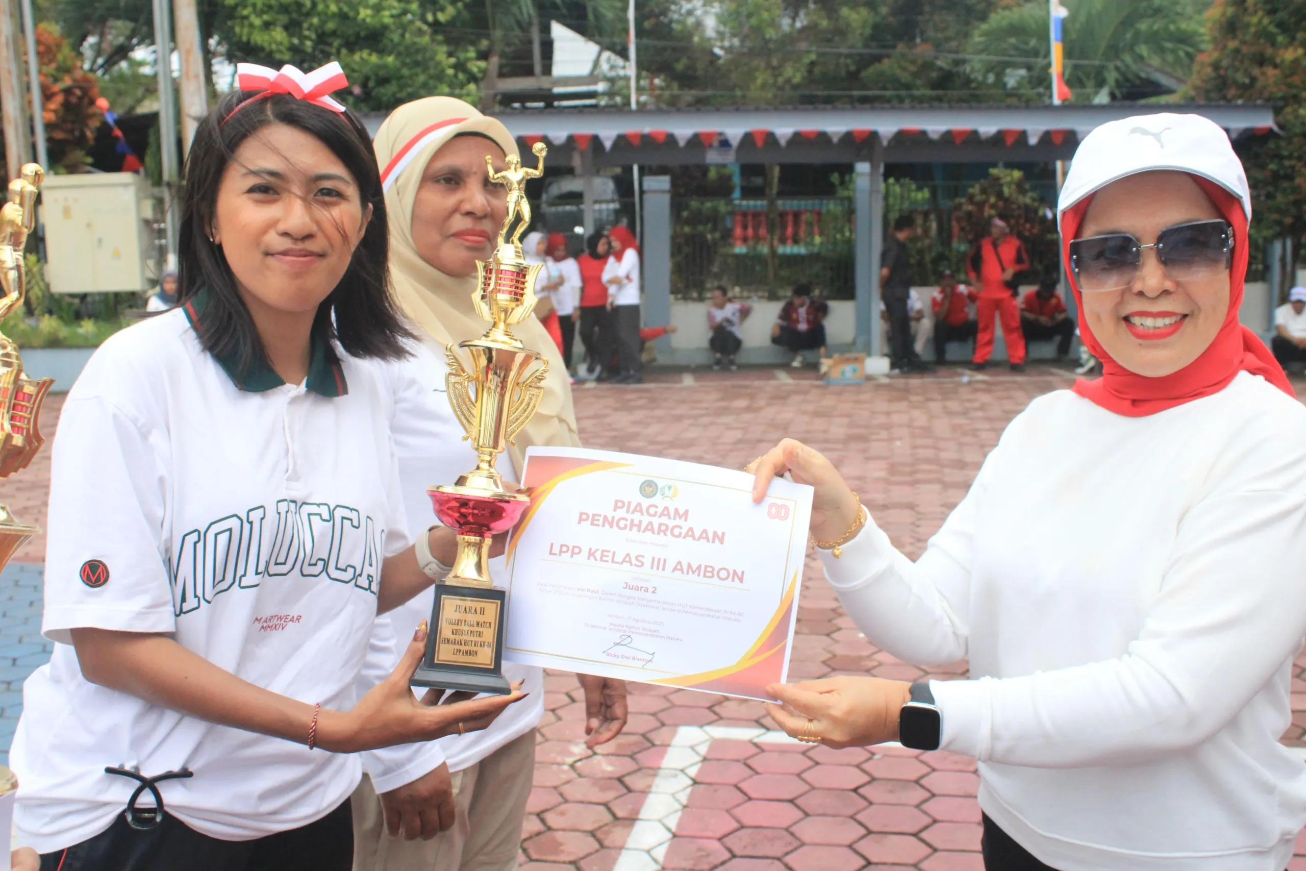 Lapas Perempuan Ambon Ukir Prestasi di Porseni HUT RI ke-80