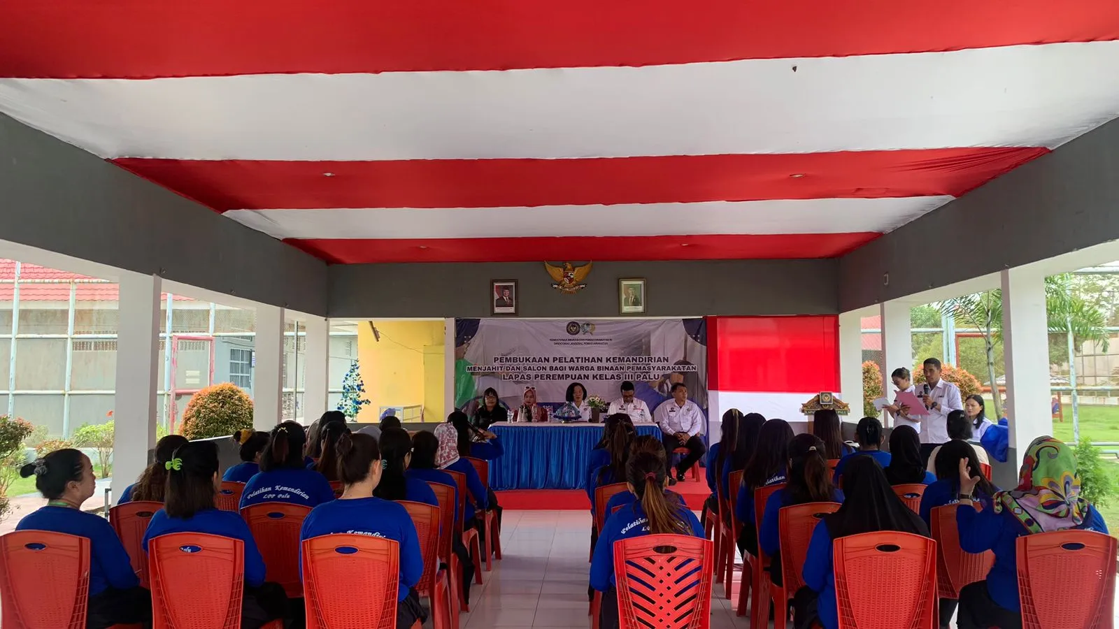 Lapas Perempuan Palu Gelar Pelatihan Menjahit dan Salon