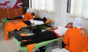 Lapas Purwokerto dan PMI Gelar Donor Darah Bersama