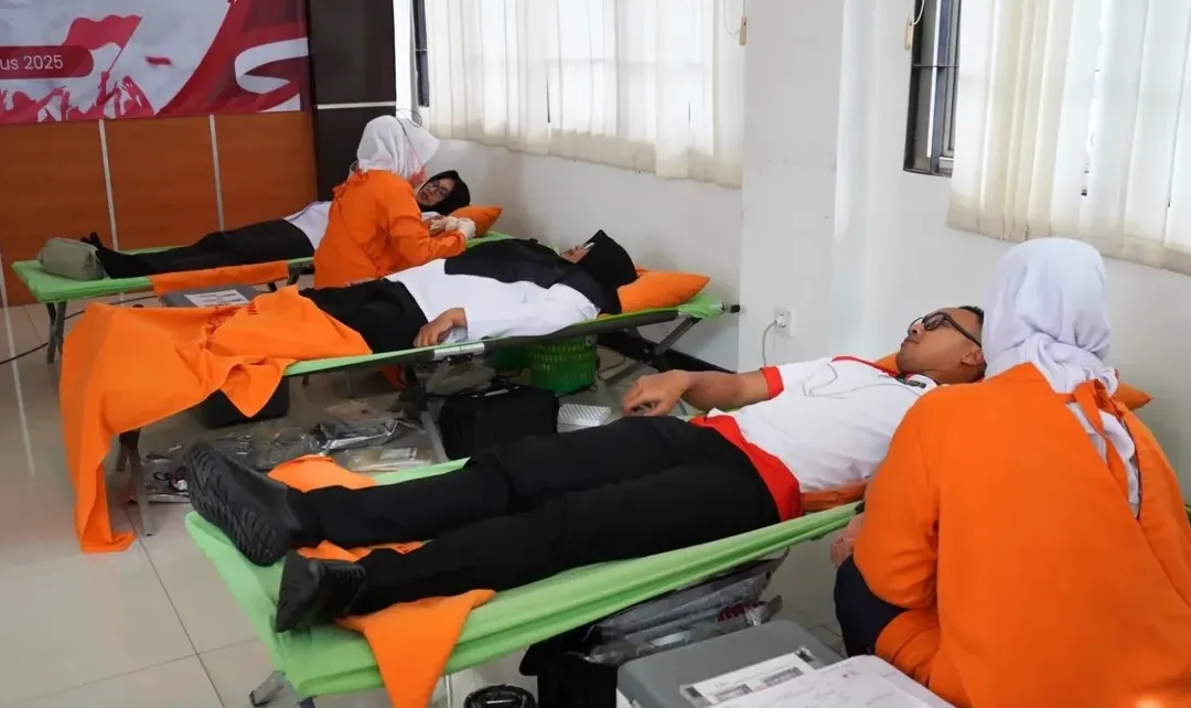 Lapas Purwokerto dan PMI Gelar Donor Darah Bersama