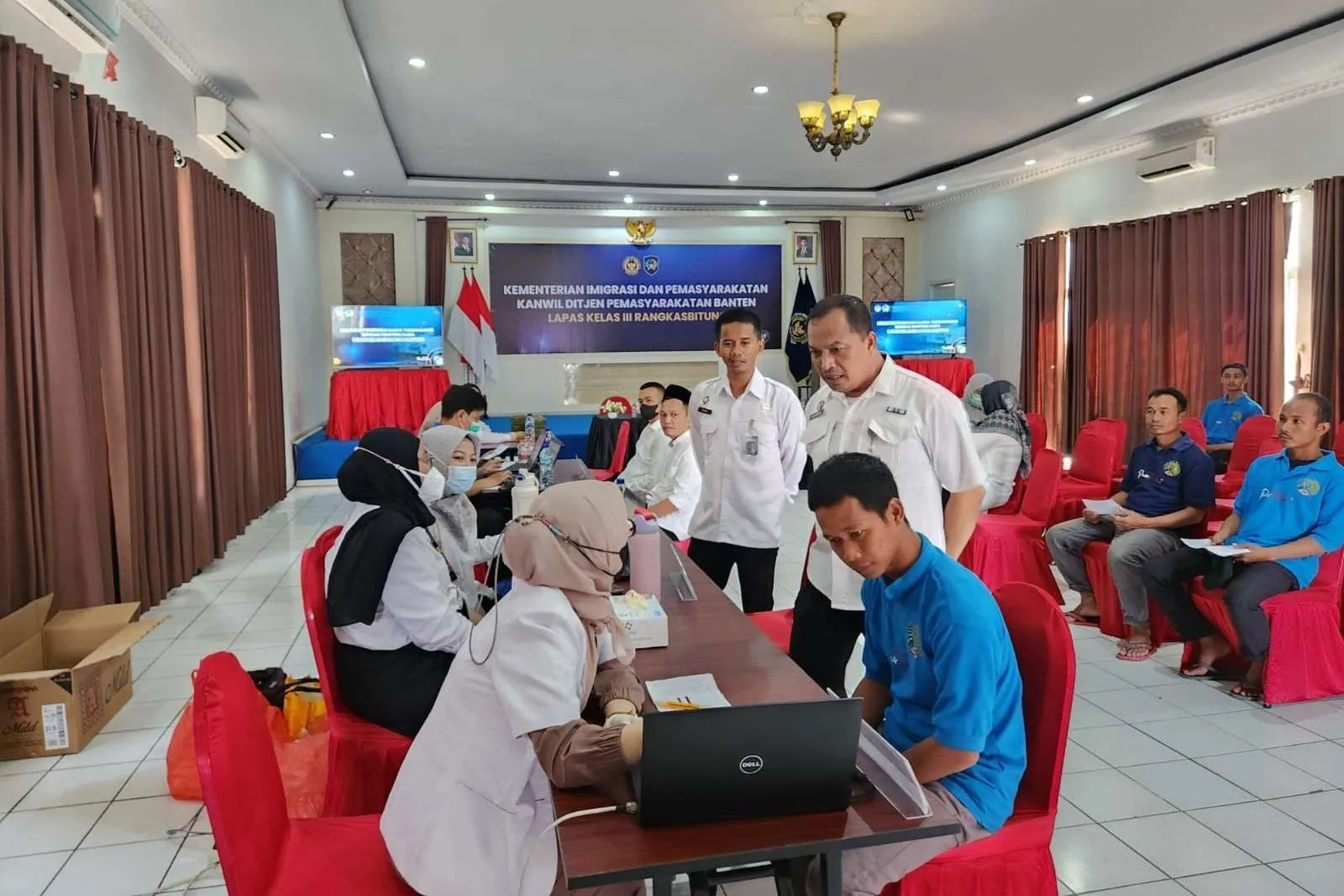 Lapas Rangkasbitung Gelar Pemeriksaan Rontgen Massal