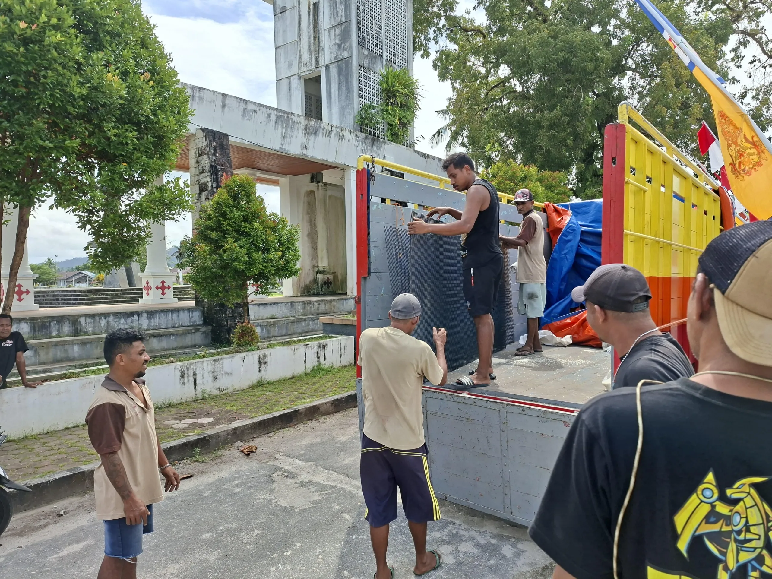 Lapas Saparua Perkuat Keamanan Dengan Ganti Jeruji Lama