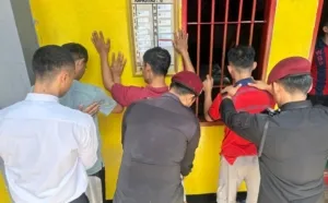 Lapas Sarolangun Geledah Blok Hunian Jaga Keamanan
