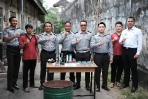 Lapas Tabanan Musnahkan Barang Terlarang Hasil Razia