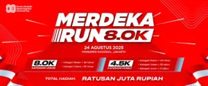 Merdeka Run 8.0K! Istana Memanggil, Buruan Daftar!!