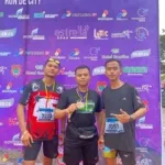 Pegawai Lapas Luwuk Meriahkan Banggai Run Challenge 2025