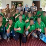 Lapas Narkotika Kelas IIB Muara Sabak melakukan pelaksanaan ujian kompetensi bagi peserta pelatihan penanaman jagung hibrida yang di gelar di area pembinaan Lapas, Senin (25/8). (Web. Ditjenpas)