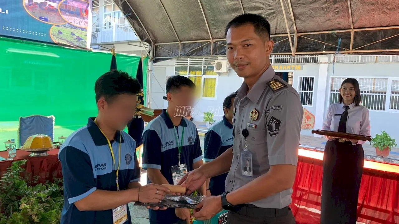 40 Warga Binaan Lapas Tolitoli mengikuti pelatihan kerja bersertifikat sebagai bekal kemandirian saat kembali ke masyarakat, Selasa (19/8). (Web. Ditjenpas)
