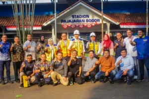 Pemkot Bogor Mulai Rehabilitasi Stadion GOR Pajajaran Tahap 1