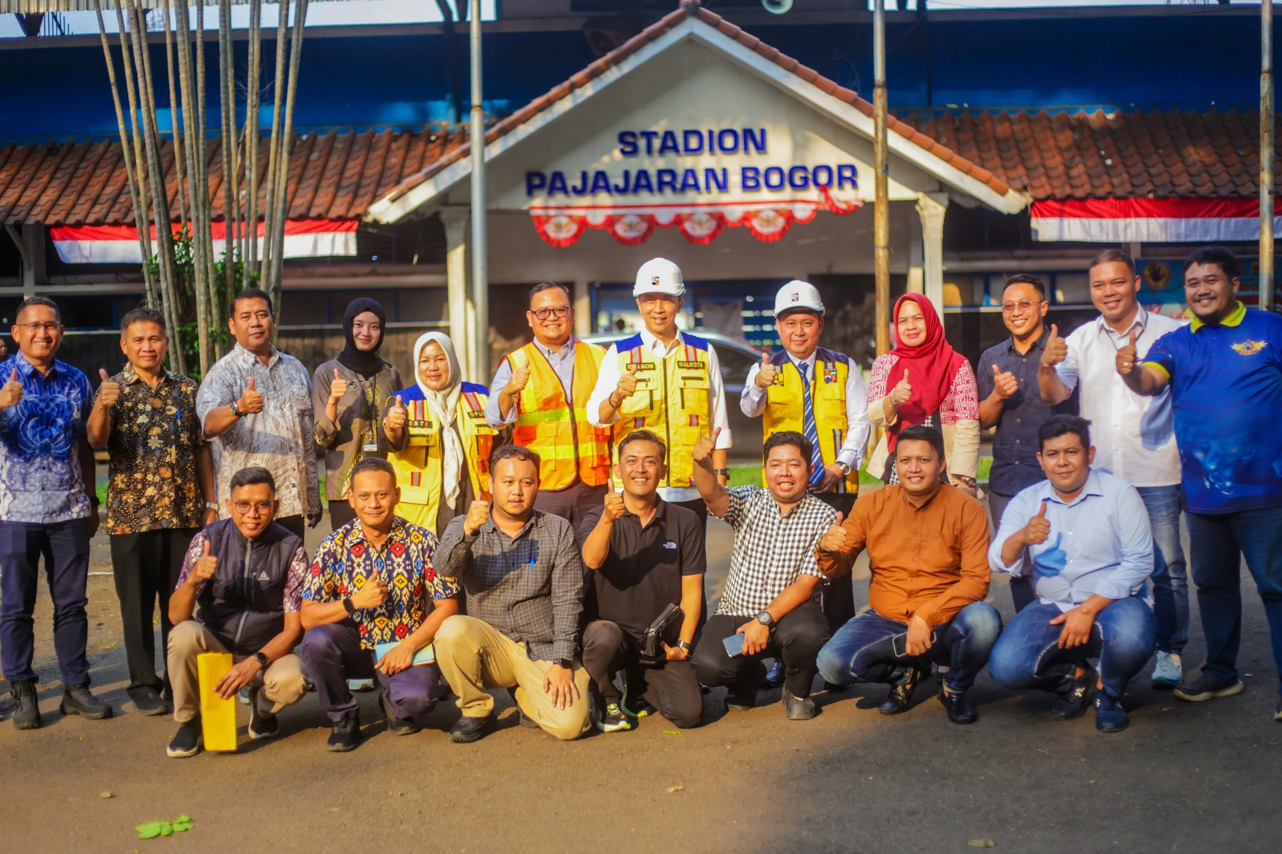 Pemkot Bogor Mulai Rehabilitasi Stadion GOR Pajajaran Tahap 1