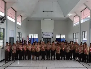 Peringatan Hari Pramuka Lapas Ambon Ikuti Perkemahan
