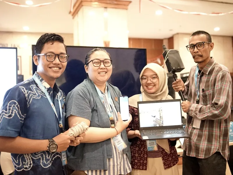 Inovasi RiverSense Petugas BPBD DKI Jakarta Juara 1 Hackathon