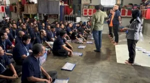 Lapas Kelas IIA Jambi kembali lanjutkan program rehabilitasi Pemasyarakatan yang sudah memasuki hari kedua, Selasa (26/8). (Web. Ditjenpas)