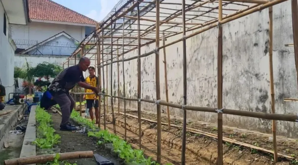 Rutan Kebumen Perluas Area Lahan Budidaya Pare