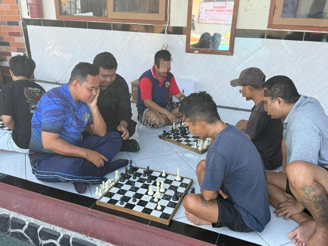 Rutan Kelas IIB Negara menggelar Porseni untuk memperingati HUT ke-80 RI, memperkuat nasionalisme dan kebersamaan Warga Binaan dan petugas. (Web Ditjenpas)