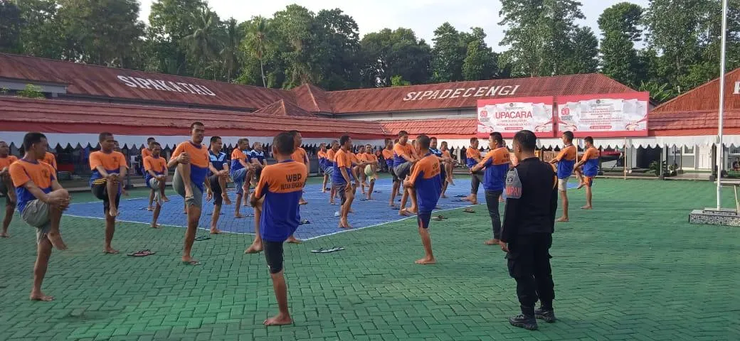Rutan Sengkang: Rehabilitasi Olahraga & Pembinaan Mental WBP