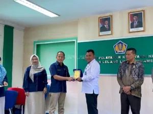 Rutan Kelas IIB Takengon raih penghargaan Terbaik Ketiga Administrasi BMN Andal di KPKNL Award 2025, Rabu (27/8). (Web: Ditjenpas)