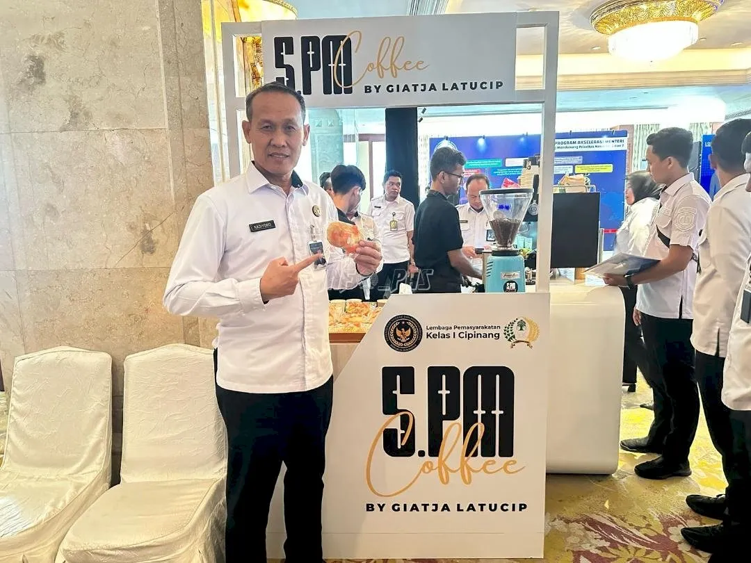 5PM Cafe Lapas Cipinang Jadi Sorotan di Rakor Kemenimipas