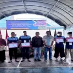 Lapas Tolitoli rampungkan pelatihan kerja bersertifikat bagi Warga Binaan, hasil kerja sama dengan Disnaker Tolitoli, Sabtu (23/8). (Web. Ditjenpas)