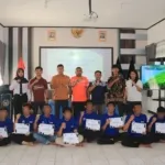 Lapas Batang tutup pelatihan pengelasan untuk 25 Warga Binaan dengan penyerahan sertifikat resmi dari Disnaker Kabupaten Batang. (Web. Ditjenpas)