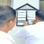 Lapas Kelas III Wahai lakukan update Papan Sterek Digital untuk meningkatkan pengawasan keamanan ketertiban (kamtib) sekaligus akurasi dan validasi data penghuni, Kamis (28/8). (Web: Ditjenpas)
