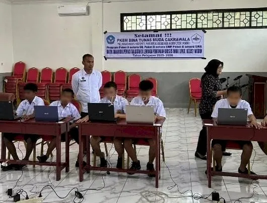 LPKA Medan bersama PKBM Bintula gelar Ujian Kesetaraan Paket B bagi Anak Binaan untuk menjamin hak pendidikan mereka. (Web: Ditjenpas)
