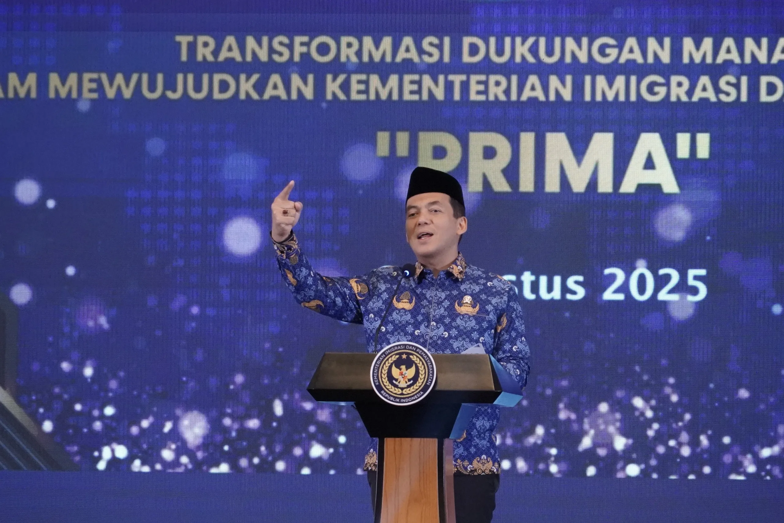 Wamen Imipas Lantik Dewan Pengurus Korpri Kemenimipas