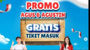 Dalam rangka HUT ke-80 RI, wisata populer beri tiket gratis bagi pengunjung bernama Agus atau yang mengandung unsur nama Agus. (Florawisata D Castello)