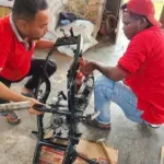 Lapas Kelas IIB Tual melakukan program pelatihan keterampilan otomotif di bengkel motor, yang di gelar di ruang Bimbingan Kerja (Bimker), Senin (4/8). (Web.Ditjenpas)