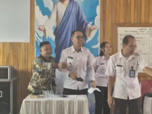 Rutan Kelas IIA Palu menggelar lomba Cerdas Cermat Alkitab (CCA) bagi Warga Binaan beragama Kristen, dalam rangka HUT RI ke-80, Jumat (8/8). (Web_Ditjenpas)
