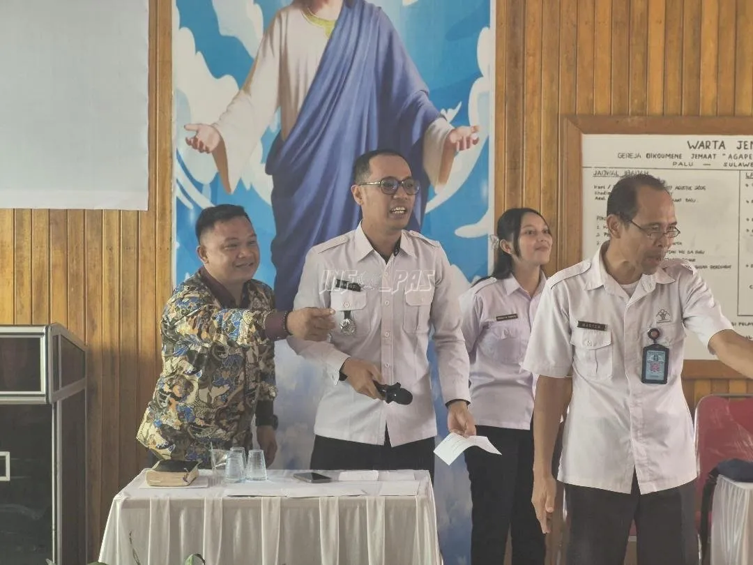 Rutan Kelas IIA Palu menggelar lomba Cerdas Cermat Alkitab (CCA) bagi Warga Binaan beragama Kristen, dalam rangka HUT RI ke-80, Jumat (8/8). (Web_Ditjenpas)