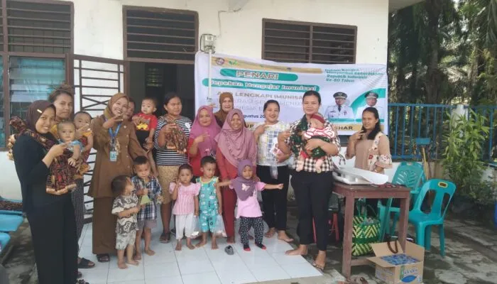 Imunisasi PENARI yang di lakukan kepada anak (Dok.Istimewa)