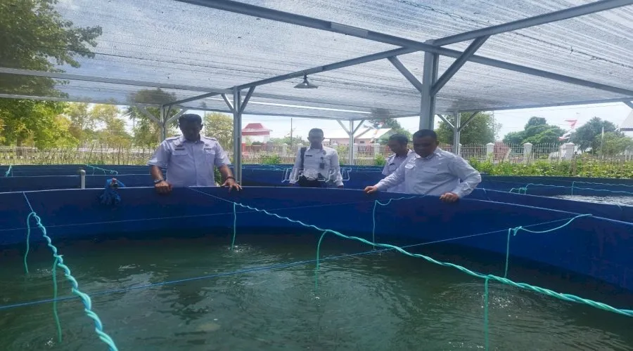 Lapas Kelas III Namlea sambut hangat kunjungan Kepala Kantor Imigrasi (Kakanim) Kelas I TPI Ambon, Raden Indra Iskandarsyah, beserta tim di sela-sela kunjungan kerja di Kabupaten Buru, Rabu (13/8). (Web Ditjenpas)