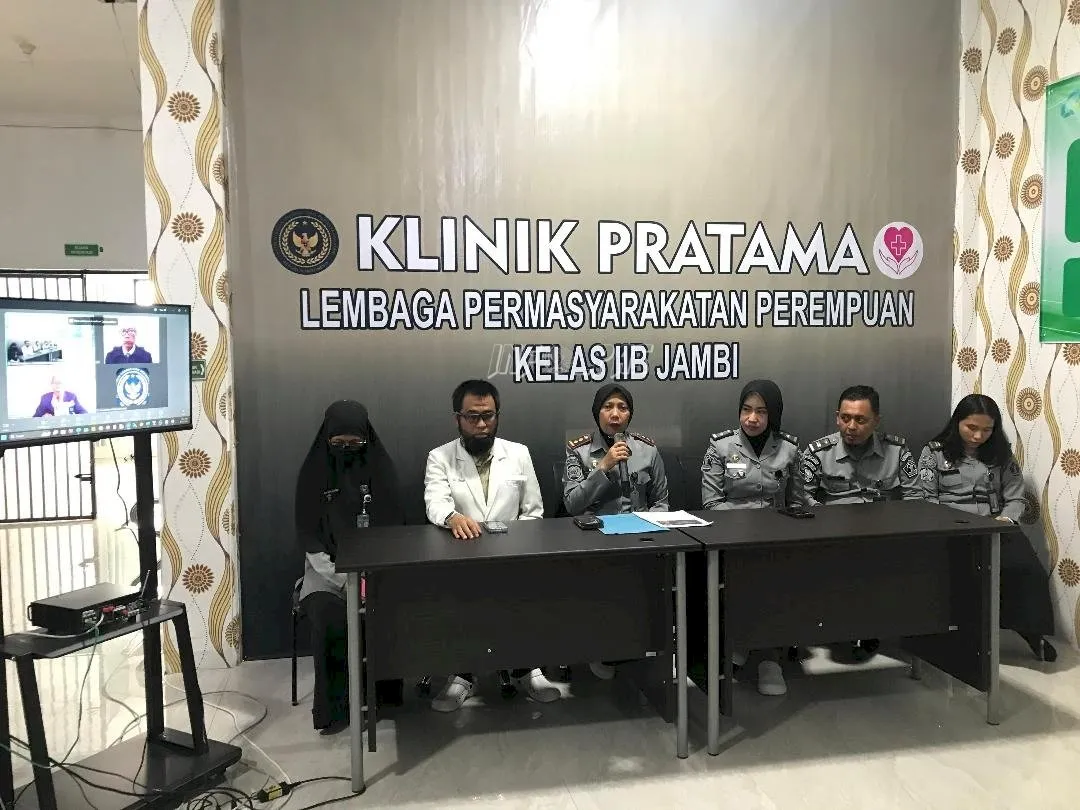 Klinik Pratama Lapas Perempuan Jambi jalani Survei Akreditasi KAKP Kemenkes RI untuk tingkatkan mutu layanan kesehatan Warga Binaan, berlangsung 11-12 Agustus. (Web Ditjenpas)