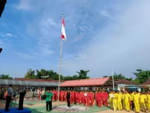 Lapas Kelas III Labuhan Bilik saat pembukaan Pekan Olahraga dan Seni Narapidana (Porsenap) 2025, Kamis (14/8). (Web Ditjenpas)