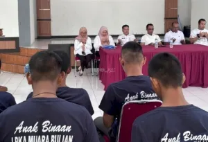 LPKA Muara Bulian buka Pelatihan Life Skill Millennial bersama UPTD Balai Pelatihan Kerja Jambi untuk bekali Anak Binaan keterampilan praktis. (Web Ditjenpas)