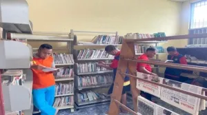 Rutan Kelas IIA Ambon kembangkan perpustakaan sebagai pusat literasi untuk tingkatkan wawasan, pengetahuan, dan keterampilan Warga Binaan. (Web Ditjenpas)