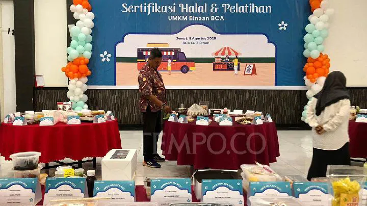 BCA gelar sertifikasi halal gratis dan pelatihan untuk 300 UMKM di Batam pada 8 Agustus 2025. (Dok.Istimewa)