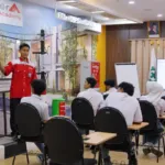 PT Telkom Indonesia (Persero) Tbk, terus memperkuat komitmennya dalam mencetak sumber daya manusia unggul di bidang teknologi fiber optik melalui program unggulan Kelas Industri Digital (KIDI). (Dok.Telkom)