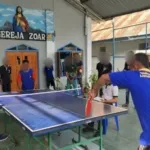 Lapas Kelas IIB Kalabahi gelar perlombaan tenis meja yang di ikuti seluruh Warga Binaan dalam memeriahkan Hari Ulang Tahun Ke-80 Republik Indonesia, Senin (4/8). (Web.Ditjenpas)