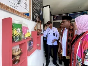 Lapas Kelas III Wahai menerima kunjungan Bupati Maluku Tengah, Zulkarnain Awat Amir, Selasa (5/8). (Web_Ditjenpas)