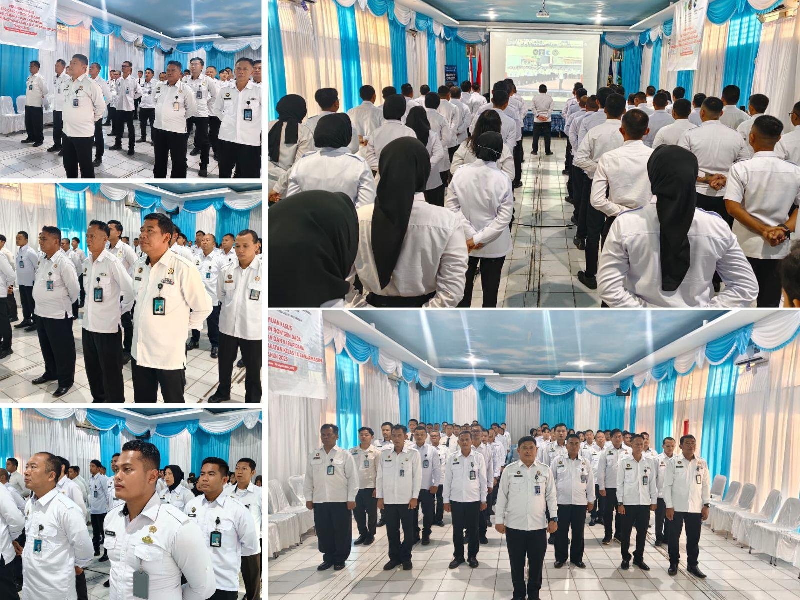 Wamenko Otto Hasibuan tegaskan ASN harus profesional, netral, dan berintegritas, hindari polarisasi, serta jaga layanan publik yang adil. (Dok: Humas Lapas Banjarmasin)