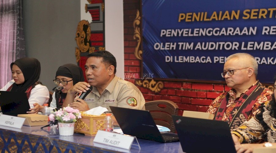 Lapas Narkotika Bangli terima audit Sertifikasi SNI 8807:2022 dari PT Sucofindo, dipimpin Budhi Subagio dan Suhartini Saragi, Senin (15/9). (Dok: Humas Lapas Narkotika Bangli)